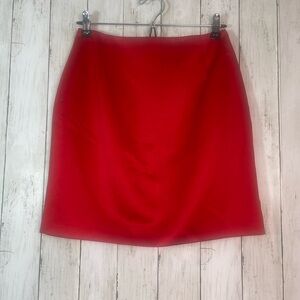 Hugo Buscati Collection Vintage Red A-Line Skirt 6